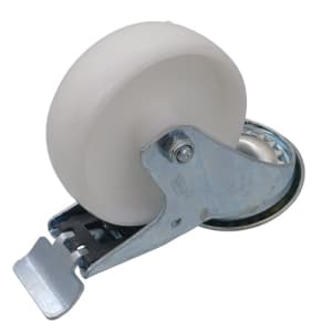 Колесо поворотное с тормозом Ø100х18 RoboLabs 31263