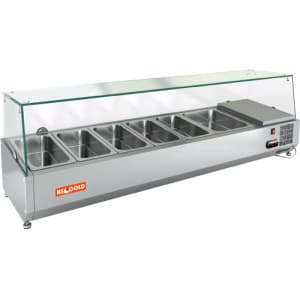 Витрина холодильная настольная HICOLD VRTG 1525 1/3