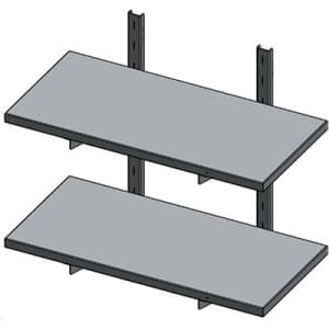 Полка настенная Assum ПКН-П-2-6/3 (600х300х500)