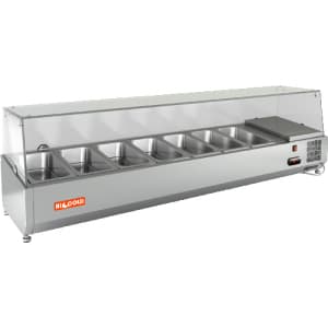 Витрина холодильная настольная HICOLD VRX 1800 1/4