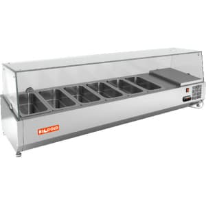 Витрина холодильная настольная HICOLD VRTG 1390 1/4