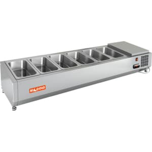 Витрина холодильная настольная HICOLD VRTO 1390 1/3 (R600)