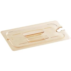Крышка для гастроемкости GN1/3 с ручкой и вырезом H-PAN поликарбонат Cambro 30HPCHN-150