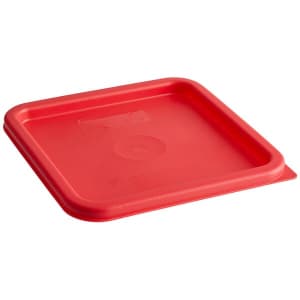 Крышка для контейнера на 5.7л и 7.6л полиэтилен красный Cambro SFC6-451