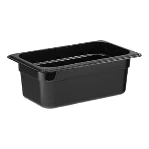 Гастроемкость GN1/4х100 поликарбонат черный Cambro 44CW-110