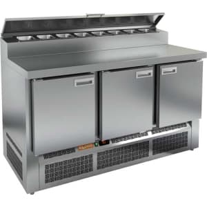 Стол для пиццы HICOLD PZE2-111/GN (1/6Н) КРЫШКА