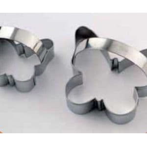 Комплект вырубок для теста БАБОЧКА D 9.6см h 2см с ручкой (2шт) MARTELLATO CUT50 LM2