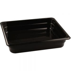 Гастроемкость GN1/2х65 полипропилен черный Restola 422107413