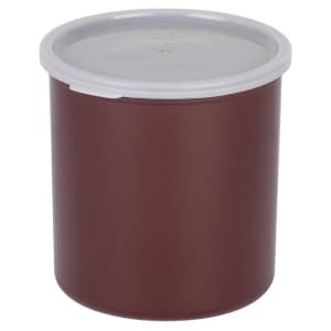 Контейнер 2.55л D 156мм H 172мм с крышкой пластик красно-коричневый Cambro CP27-195