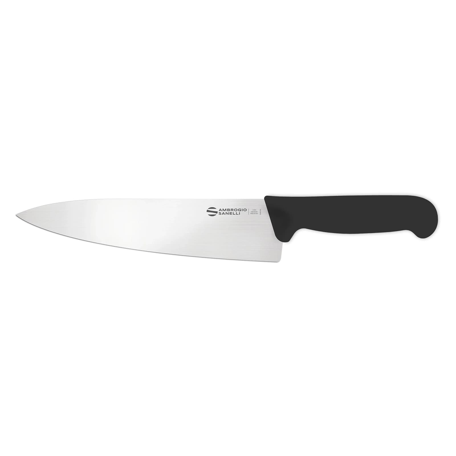 Нож Sanelli Ambrogio серии Supra, SC49020B, кухонный 200 х 48 мм, черный