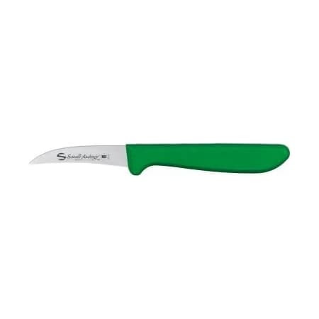 Нож Sanelli Ambrogio серии Supra Colore, ST91007G, для овощей 70 мм, зеленый