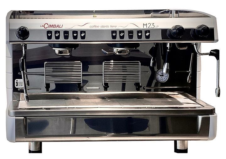 Кофемашина La Cimbali M23 Up C/2 VA полуавтомат, высокие группы, белая
