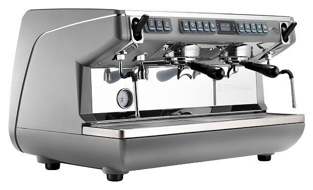 Кофемашина автоматическая Nuova Simonelli Appia Life XT 2gr 220V metallic grey+high groups+economizer+PID
