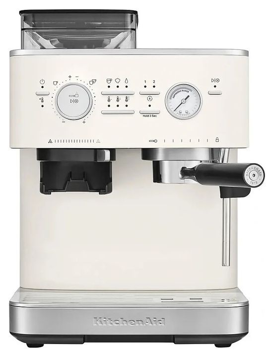 Эспрессо кофемашина полуавтоматическая KitchenAid 5KES6551EPL фарфорово-белая