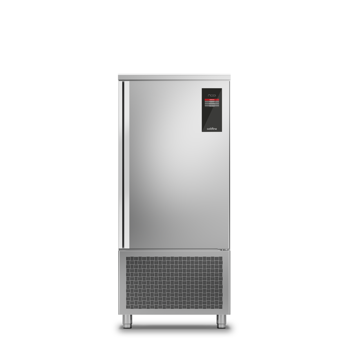 Шкаф шоковой заморозки т.м. Coldline, серии W14ULA, 780x800x1778мм, встроенный агрегат с водяным охдаждением, -40...+10°С, толщина столешницы 4 см, вместимость 15 ванн 360х165х150мм или 15 контейнеров для мороженого 20х20х125 мм, 463л, производительность 