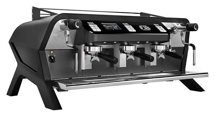 Кофемашина Sanremo F18 3 высокие группы, черная