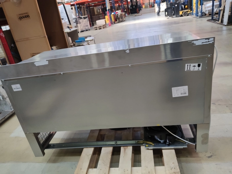 S01_Стол охлаждаемый высокотемпературный тип HT модель SLE2-111GN (1/6) для салатов (с крышкой)