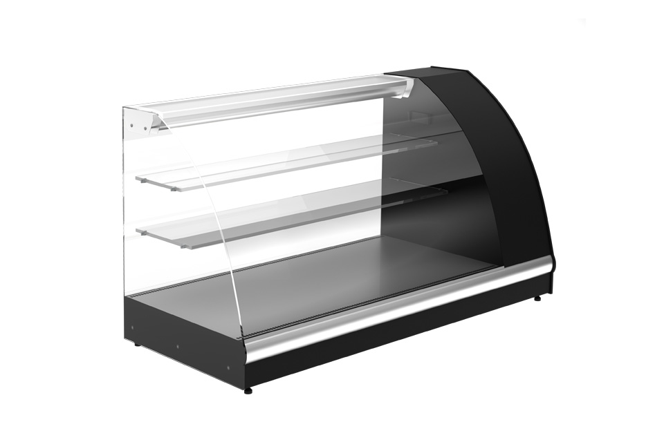 1260х570х670(705)мм, +6...+12С, R134а, потр-е эл/эн в сутки 6,2 кВт, 220В, экс. пл-дь 0,9мм, тип охлаждения – динамический, климатический класс оборудования - 3. Стандартная комплектация: электронный блок управления с индикацией температуры Carel, оттайка