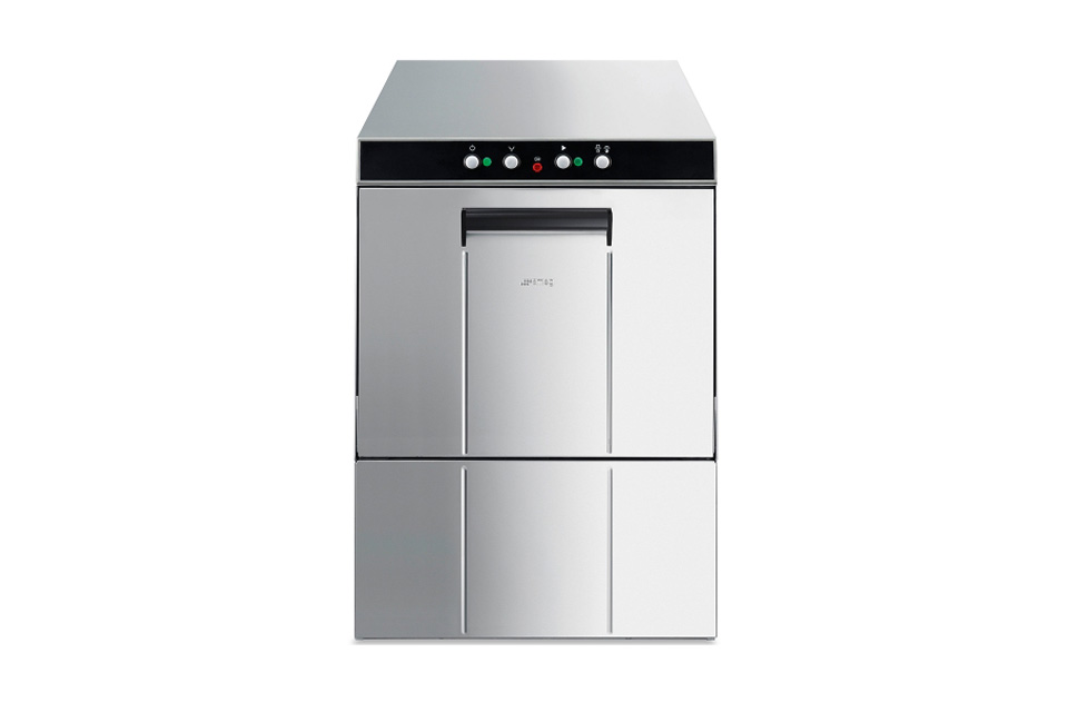 Машина посудомоечная т.м. SMEG, модель UD500D, 580x600x820мм, 3200 Вт, 220/380В, эл-мех. п/у, доз. моющ. и ополаск. cредств