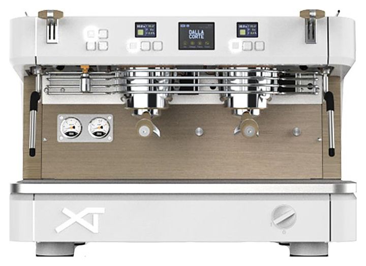 Кофемашина леверная Dalla Corte XT 2 белый дуб