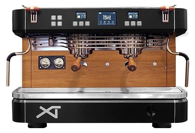 Кофемашина леверная Dalla Corte XT 2 черная грецкий орех