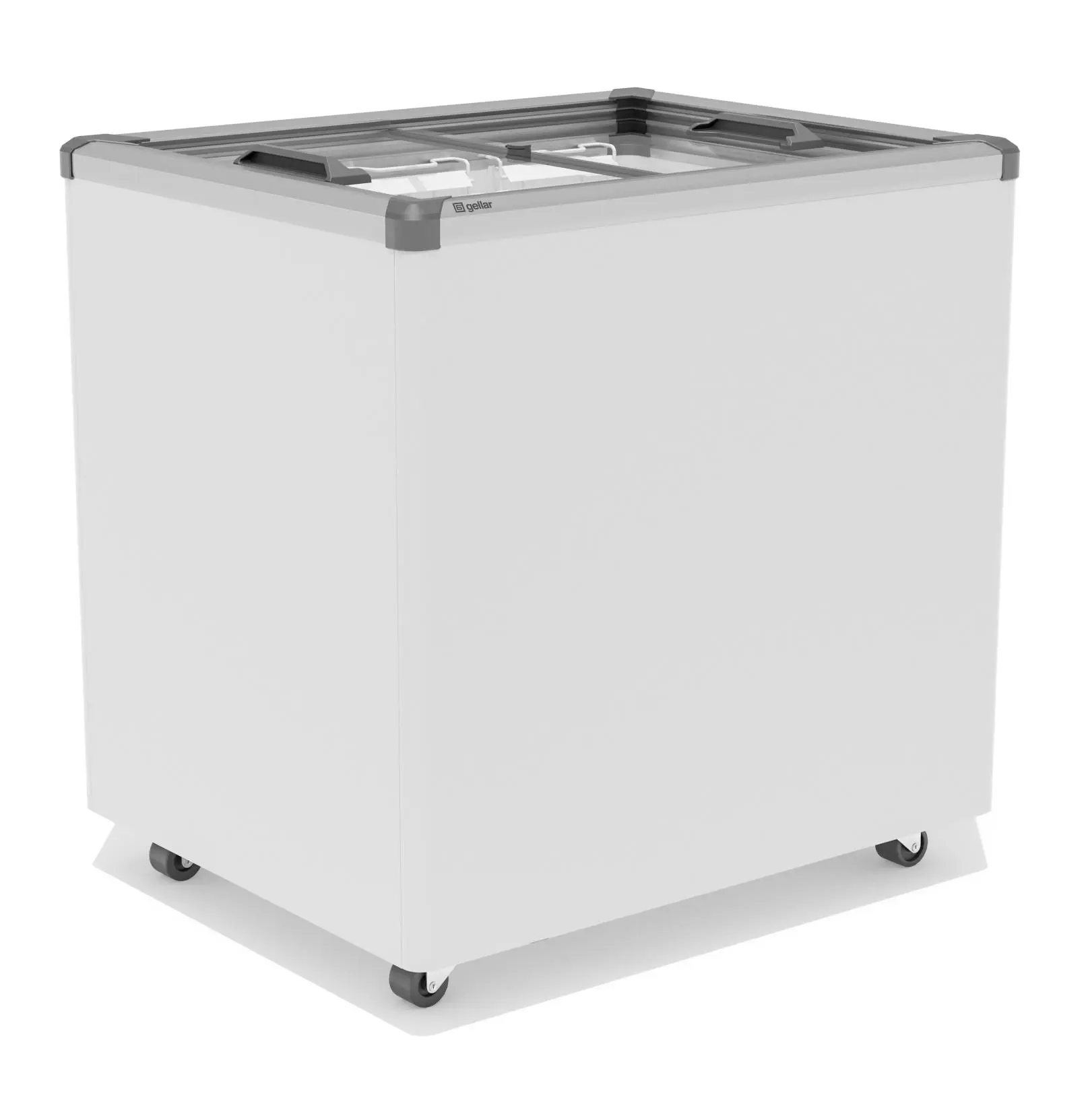 Ларь низкотемпературный Gellar серии CLASSIC FG 250 C, серый v25