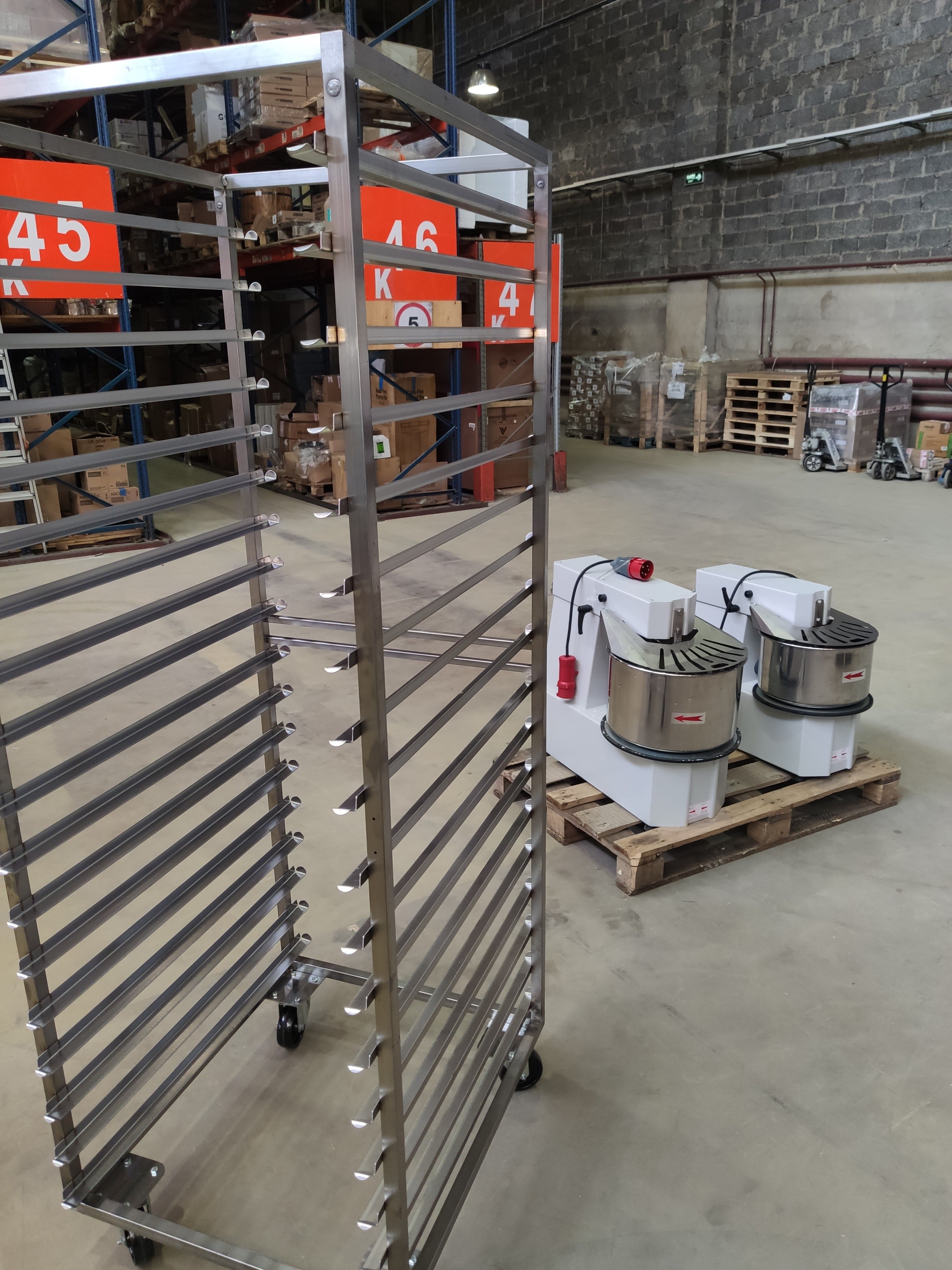 S01_Тележка-шпилька для печи ротационной WLBake ROTOR Smart / PRO, 18ур