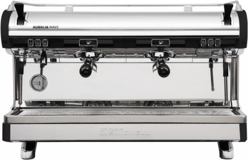 Кофемашина рожковая полуавтомат Nuova Simonelli Aurelia Wave 2Gr S 220V black+high groups+LED