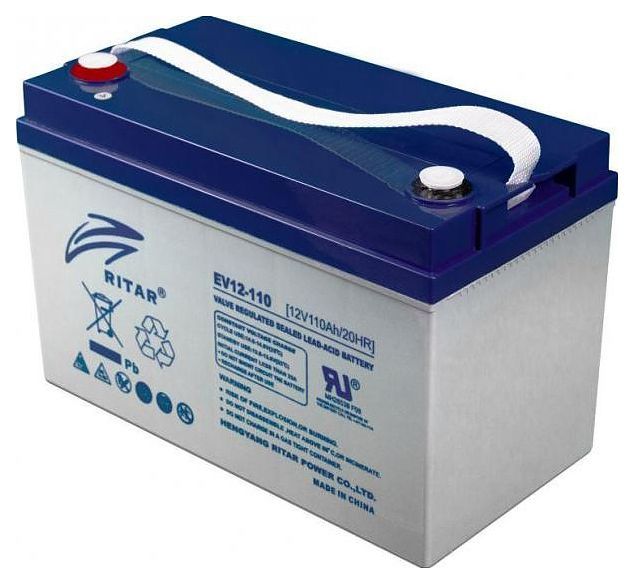 Аккумулятор Ritar EV12-110 (12 В, 110 Ач/20ч)