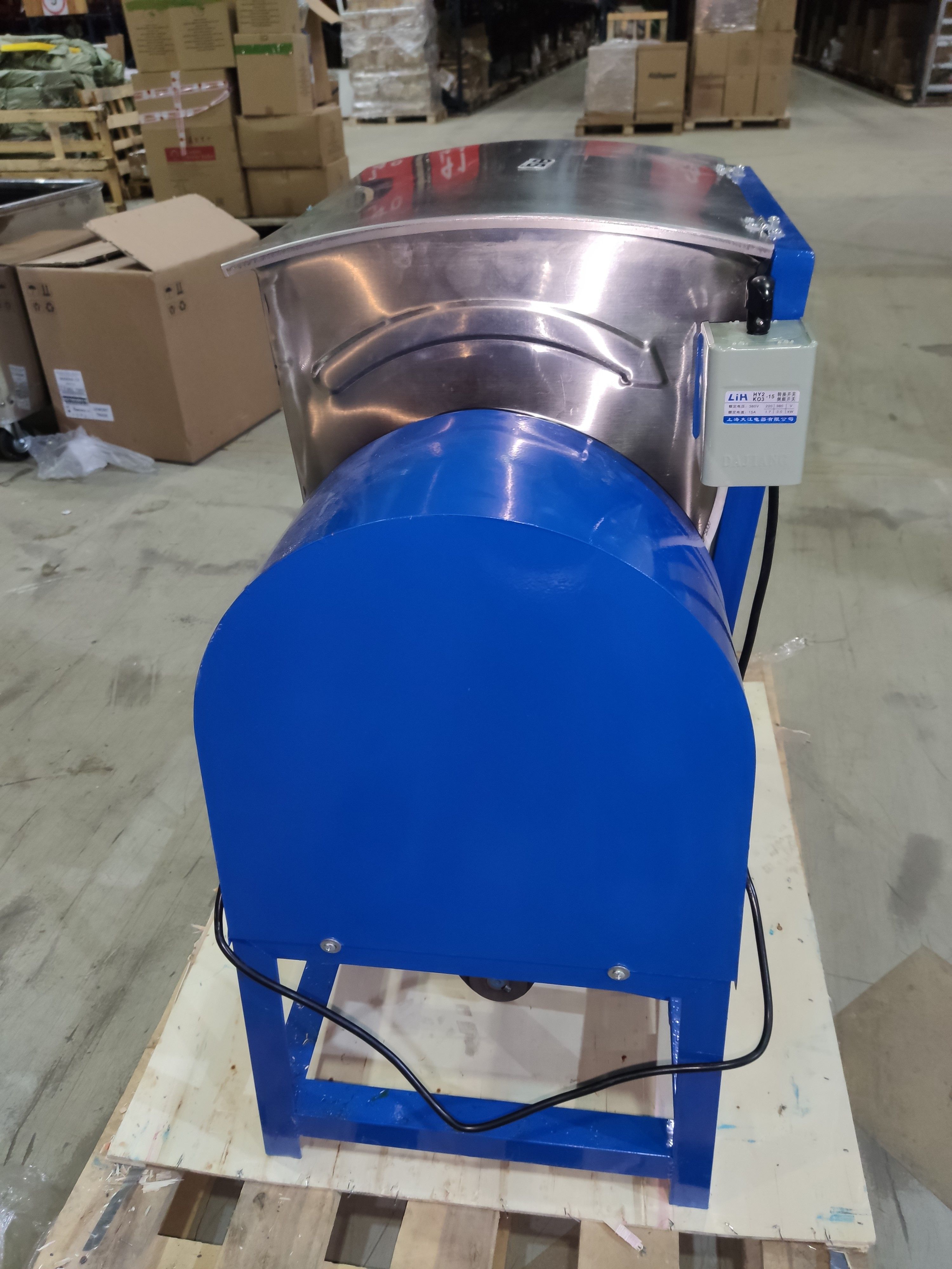 S01_Машина тестомесильная для крутого теста т.м. EKSI серии EHM, мод. EHM-25