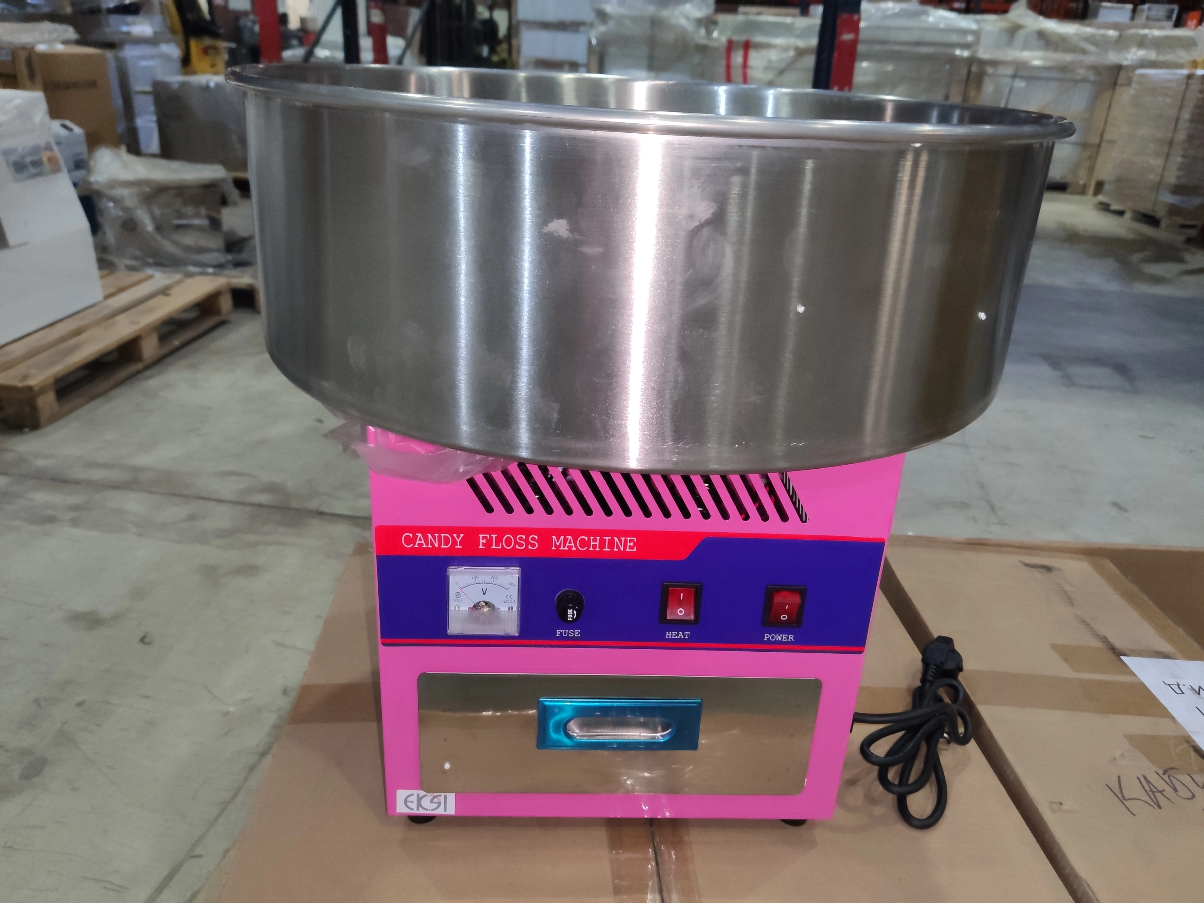 S01_Аппарат для производства сахарной ваты т.м. EKSI серии HEC, мод. HEC-01