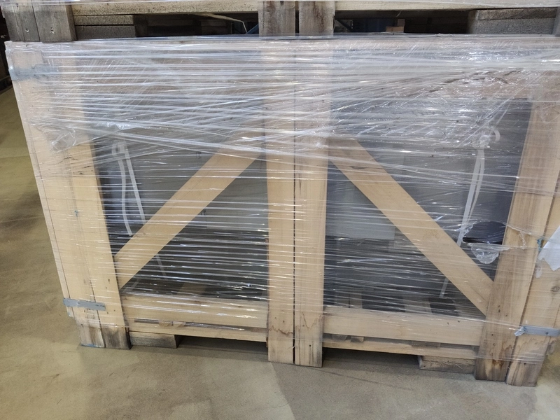 S01_Витрина среднетемпературная Carboma G110 SV 1,5-1 с боковинами, ВХСр-1,5ш G110, 9006, холодильная