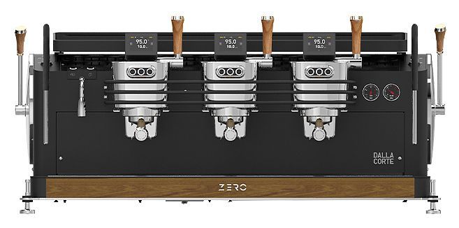 Кофемашина Dalla Corte 1 MC ZERO 3 DN 400 черный, грецкий орех