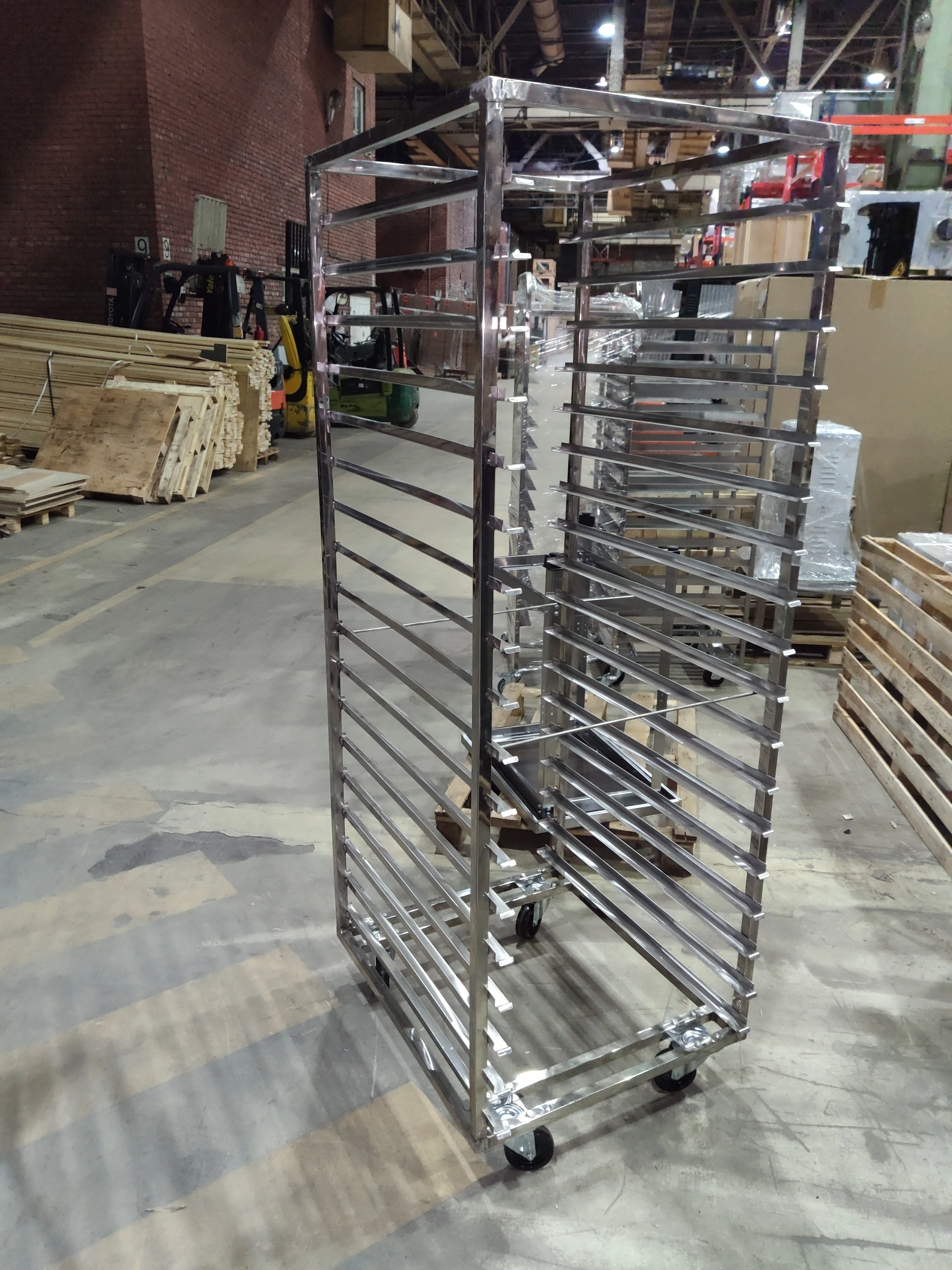 S02_Тележка-шпилька WLBake TR Rotor, 18 ур. 600х800, платформа, сварная, h1888мм