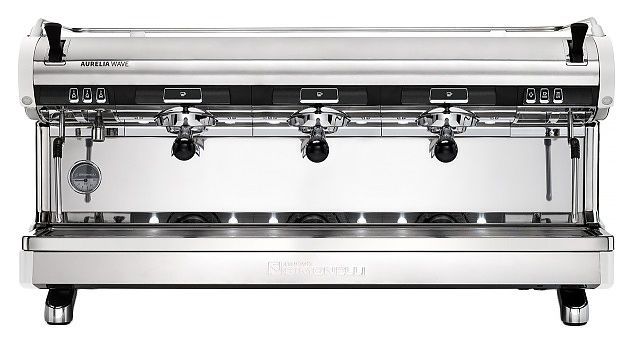 Кофемашина полуавтоматическая Nuova Simonelli Aurelia Wave 3Gr S 220V pearl white+high groups+LED