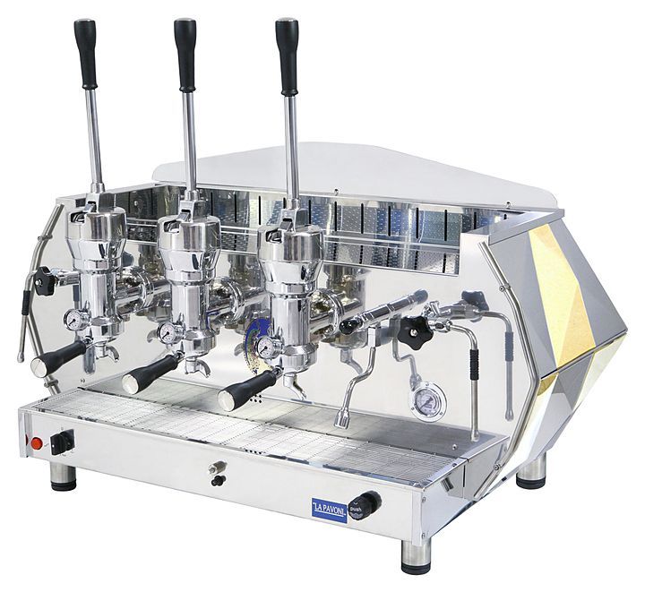 Кофемашина леверная La Pavoni DIA3L2419EU золотая