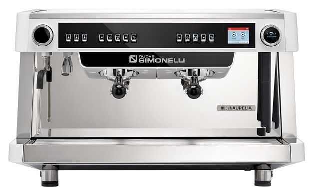 Кофемашина автоматическая Nuova Simonelli Nuova Aurelia MP 2Gr 220V white+high groups+Autopurge+E-milk technology