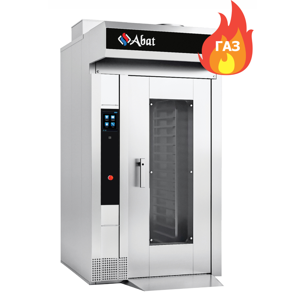 Ротационный пекарский шкаф газовый Серия CHEF РПШ-16-6-4ПГ