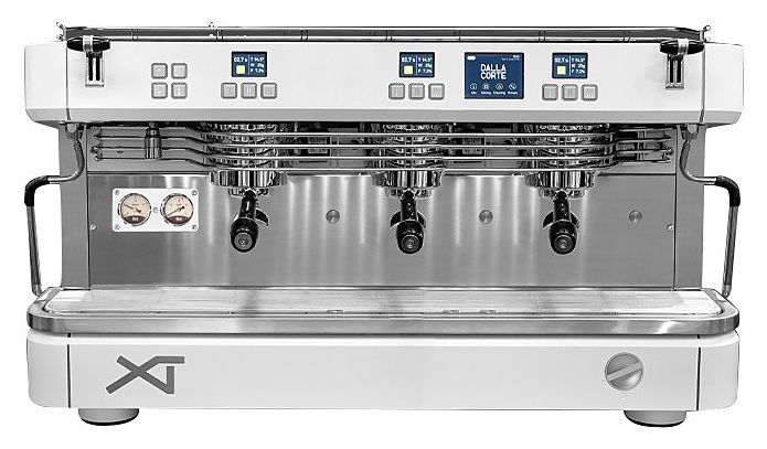 Кофемашина леверная Dalla Corte XT 3 динамичный белая 3 группы