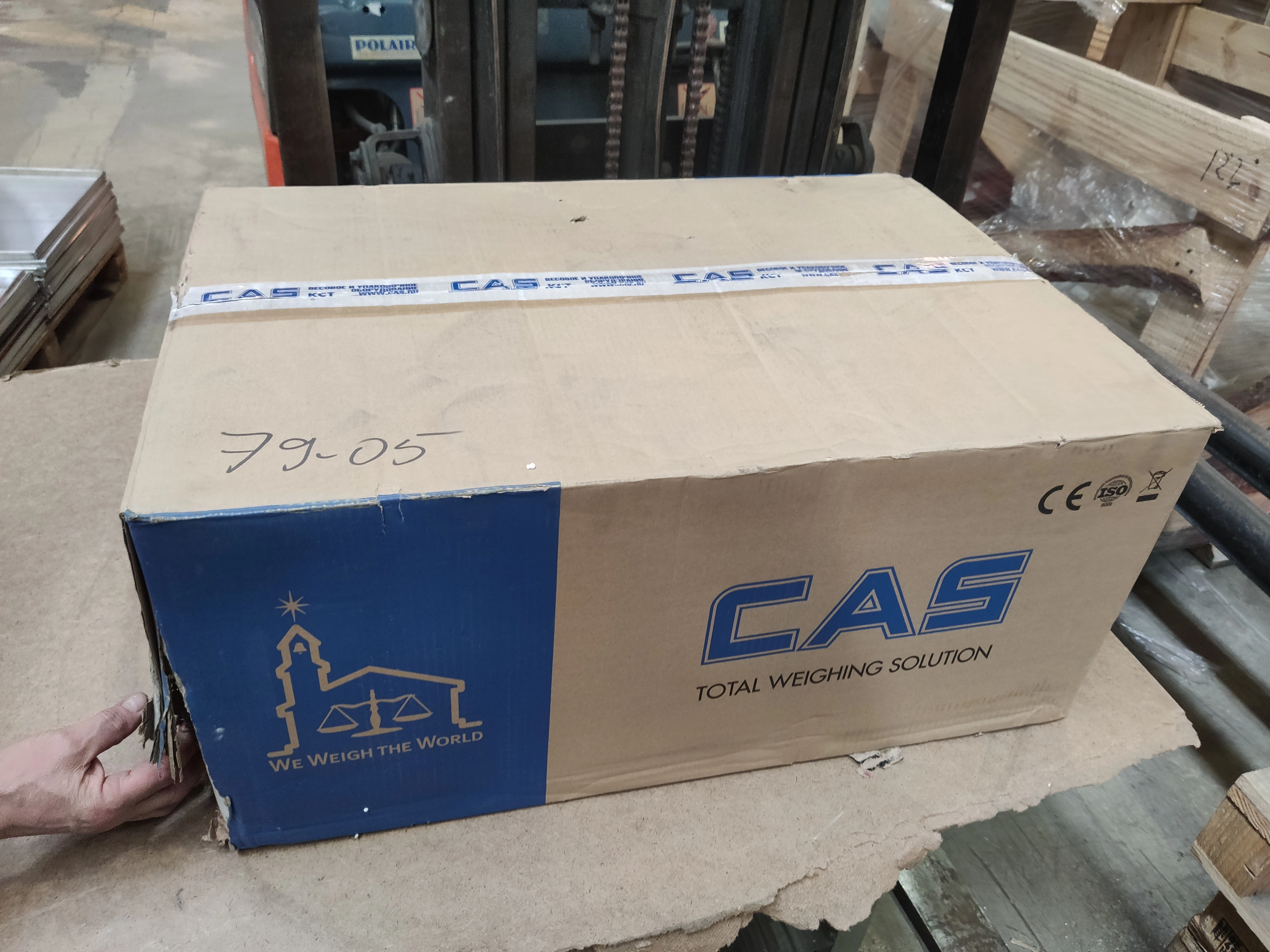 S01_Весы напольные CAS DL-150