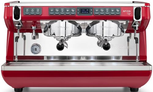 Кофемашина рожковая автомат Nuova Simonelli APPIA life XT 2gr 220V red+high groups+ economizer + PID