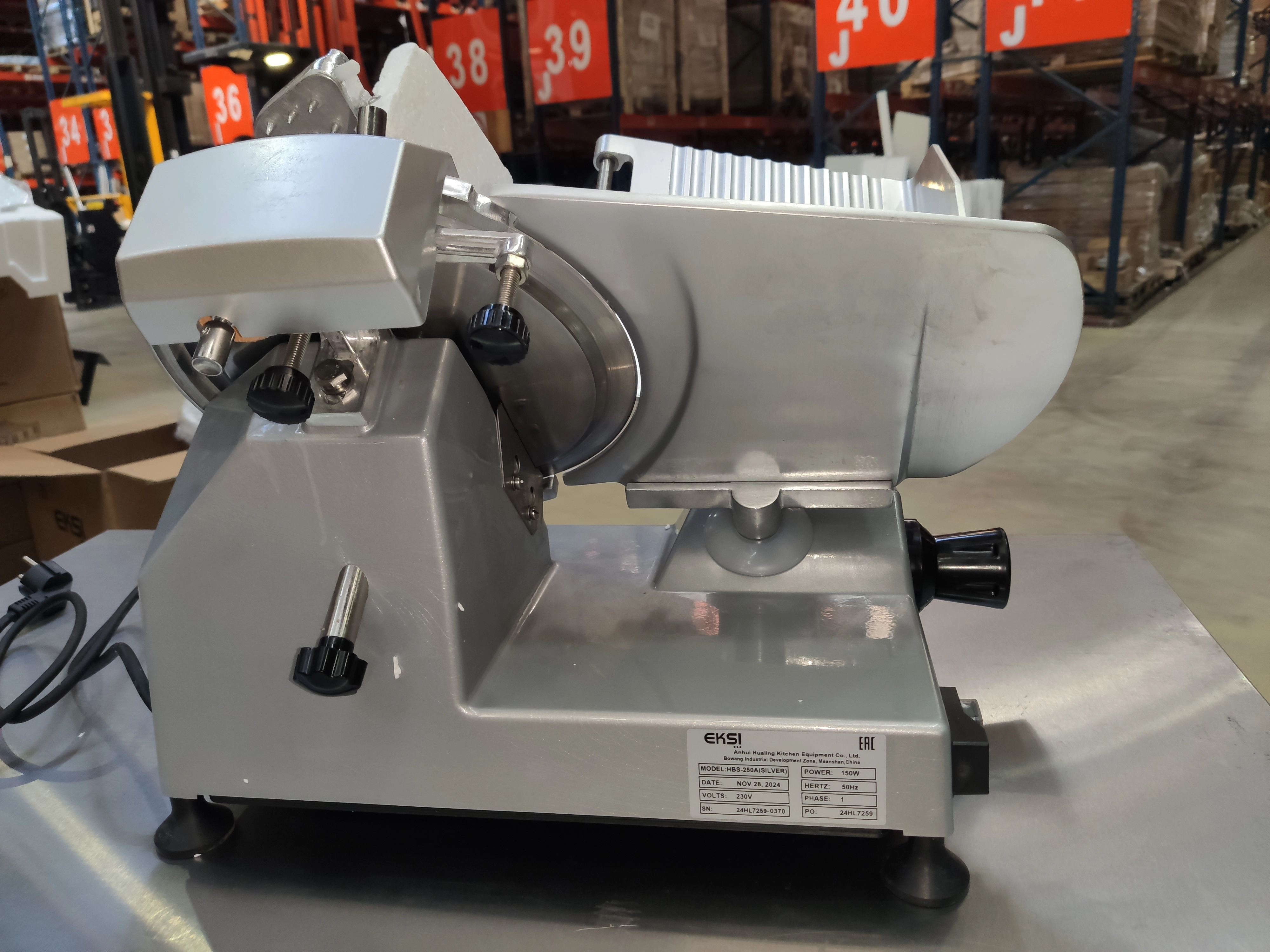 S01_Anhui Hualing Kitchen Equipment Co., Ltd. т.м.EKSI Слайсер серии HBS-250A