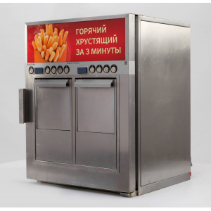 Автомат  фритюрный т.м. ROBOLABS серия ROBOFRYBOX модель ROBOFRYBOX, настольный для приготовления продуктов во фритюре, 2 корзины, настольный, имеет по 4 программы приготовления продуктов на каждую корзину, жиросборник. 6800Вт. 380В, 570x550x830 мм. Элект