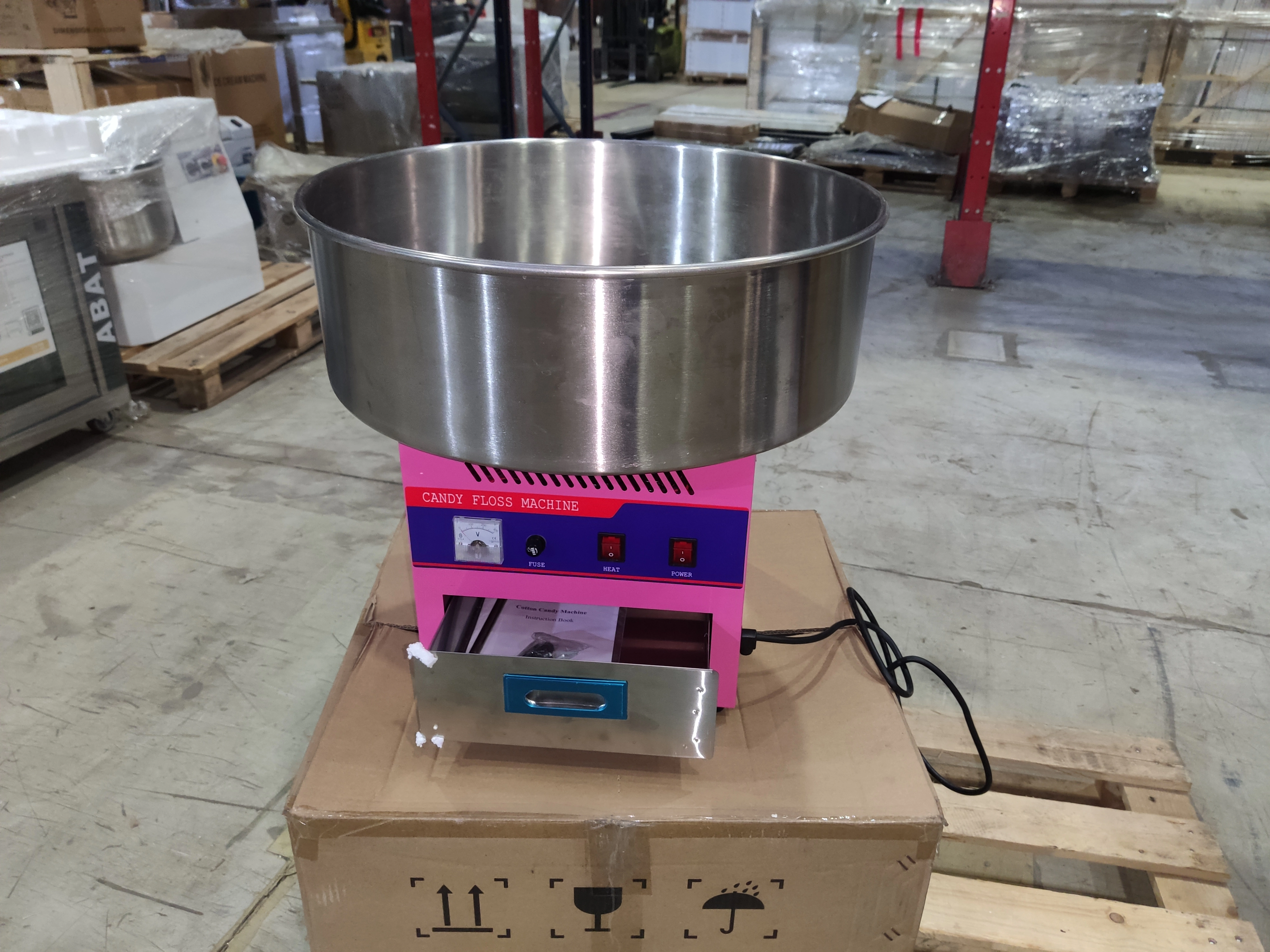 S01_Аппарат для производства сахарной ваты т.м. EKSI серии HEC, мод. HEC-01