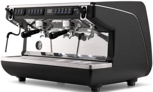 Кофемашина рожковая автомат Nuova Simonelli APPIA life XT 2gr 220V black+high groups+ economizer + PID