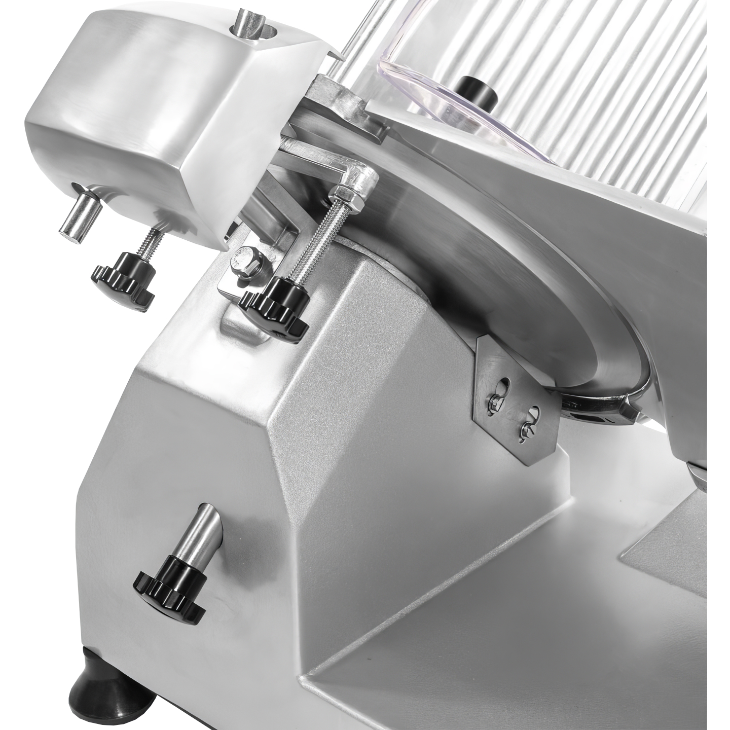 Слайсер серии HBS, модель HBS-300A, корпус-крашеный алюминий, d ножа 300мм, нарезка от 0,2-16 мм 597x520x495мм