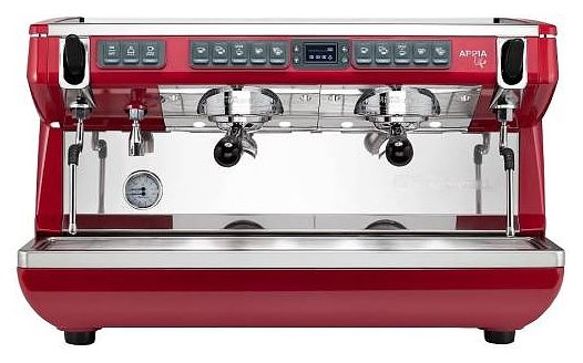 Кофемашина Nuova Simonelli Appia LIFE 2gr Timer 220V red+high groups+economizer