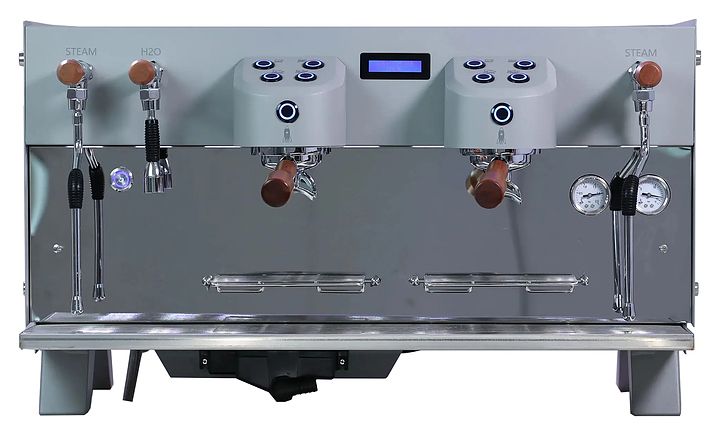 Кофемашина Carimali Glow GL-E2-W 2 Gr высокие группы, белая