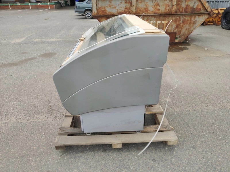 S01_Витрина среднетемпературная Carboma G85 SV 1,5-1, ВХСр-1,5 Полюс ЭКО, RAL 9006, 3020