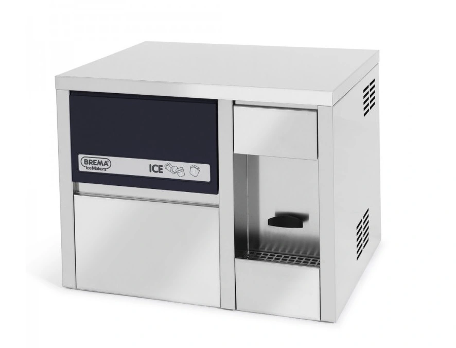 Льдогенератор серии FRESH MAKER, 540х430х435мм, 320Вт, 220В, производит-ть до 22 кг, бункер 4 кг, водяное охлаждение